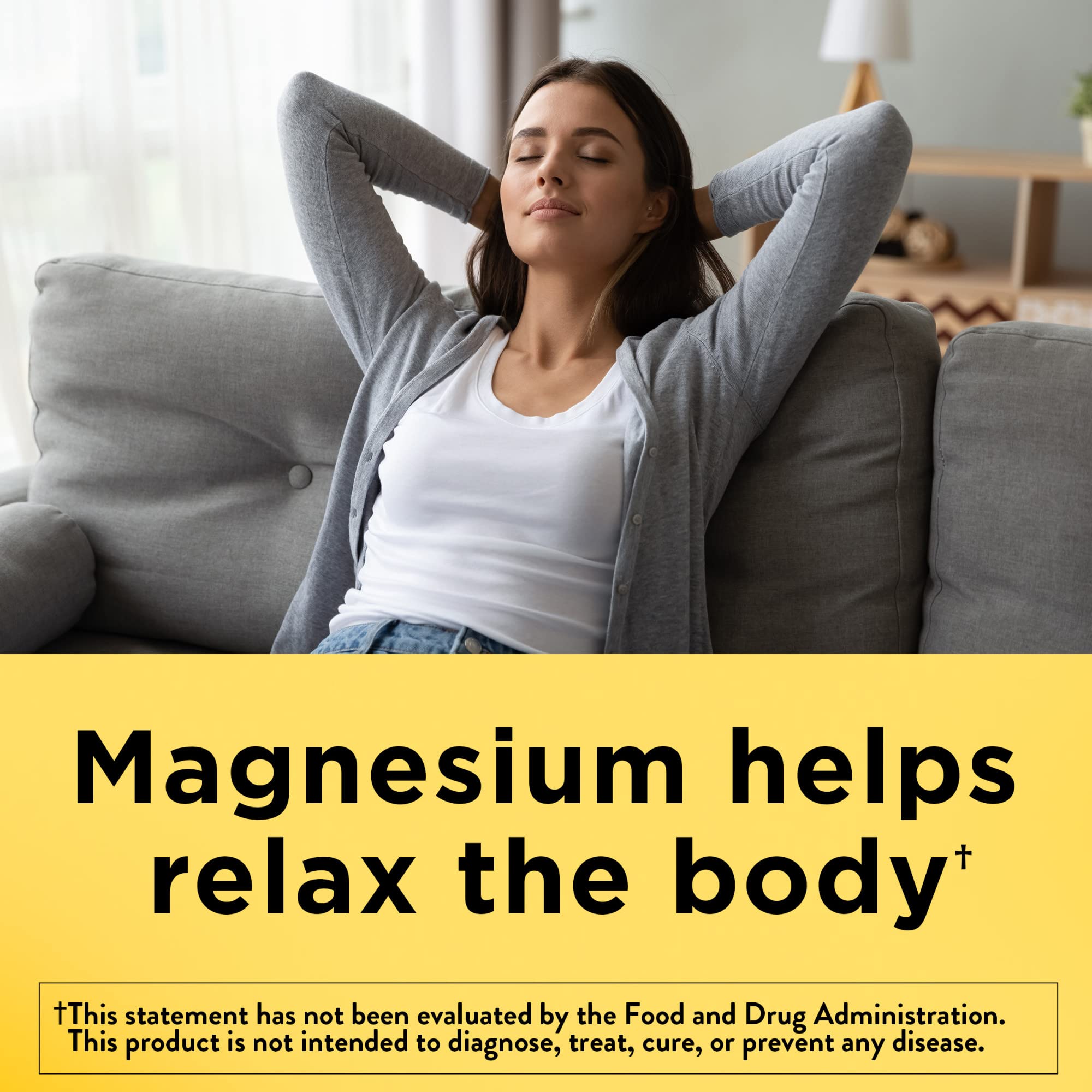 Nature Made Magnesium Oxide 250 mg – 100-Count Magnesium Supplement