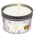 Magnificent 101 Affirmation Massage Candle – 6 oz Soy Candle with Sage & Palo Santo