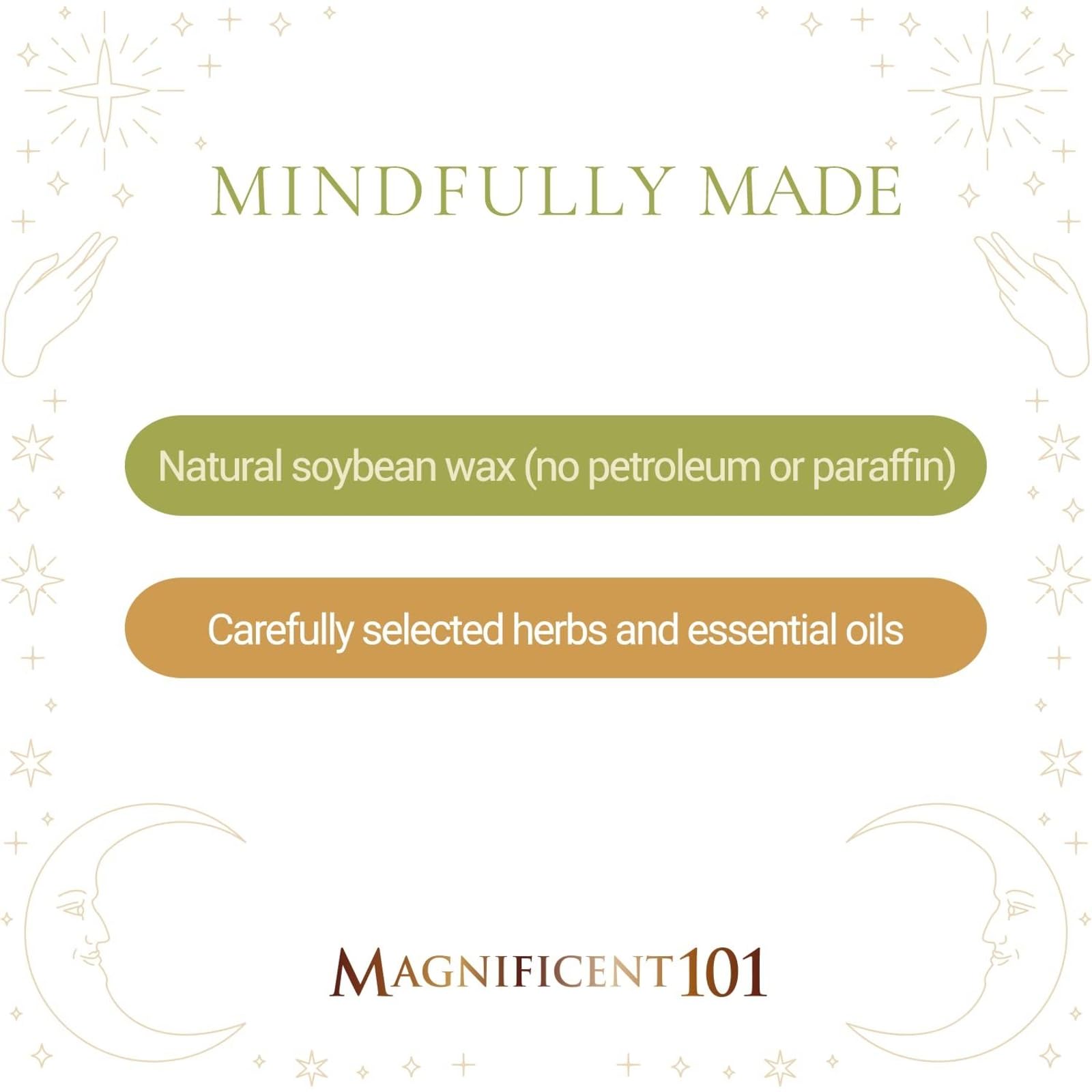 Magnificent 101 Spiritual Ancestor Candle – 6oz Soy Wax, 35-Hour Burn