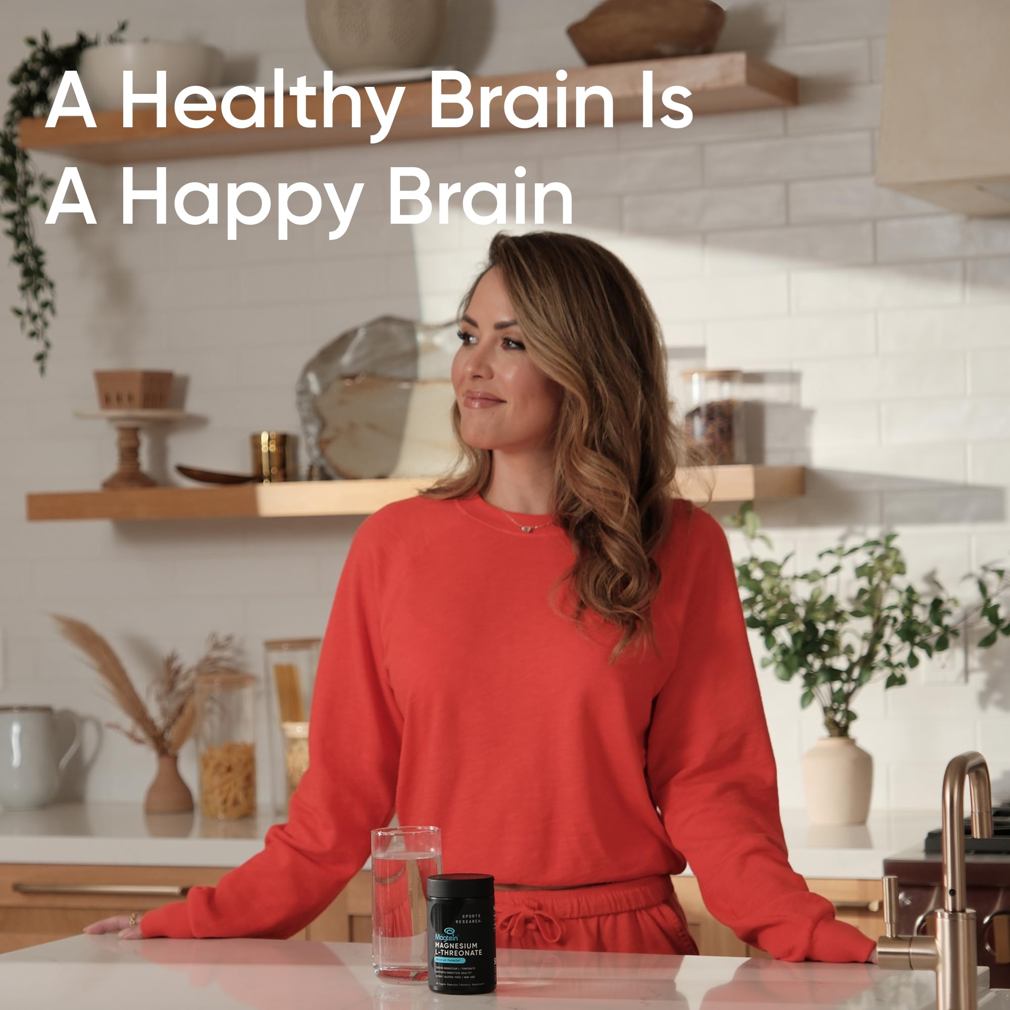 Magtein Magnesium L-Threonate Capsules for Memory, Focus & Cognition | Sports Research