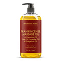 MAJESTIC PURE Frankincense Scar & Stretch Massage Oil – All Skin Types, 8 fl oz