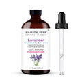 Majestic Pure Lavender Essential Oil - 3.4 Fl Oz, 100% Pure & Natural, Glass Dropper