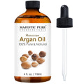 Majestic Pure Moroccan Argan Essential Oil – 4 Fl Oz | 100% Pure & Natural