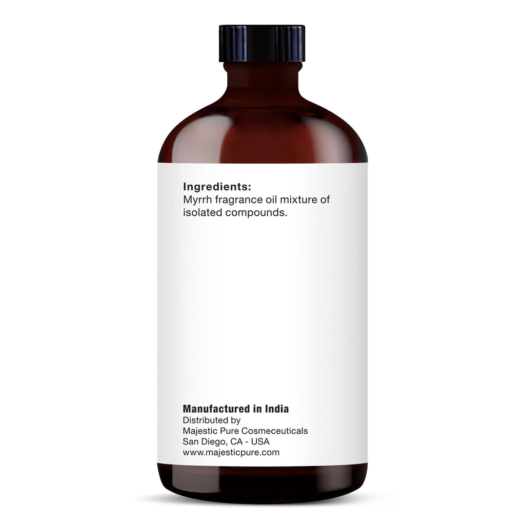 Majestic Pure Myrrh Essential Oil - 4 Fl Oz | 100% Pure & Natural