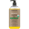 Majestic Pure USDA Organic Castor Oil - 16 Fl Oz | 100% Pure & Natural, Cold Pressed, Hexane Free