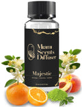 Majestic Scent Inspired by La Réserve Paris Hotel 4 Fl Oz - 120 ml Essential Oils Aroma for Home Office Business Diffuser Luxury Fragance Refill Aromatherapy Fresh Blend of Orange Vanilla and Amber.