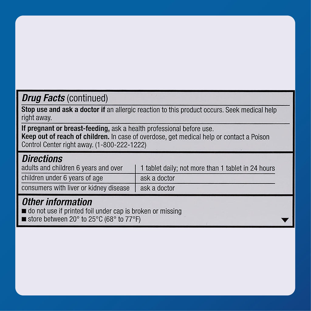 MAJOR Allergy Loratadine 10 mg Tablets – Non-Drowsy 24-Hour Relief (Adults & Kids 6+) | 300 Tablets