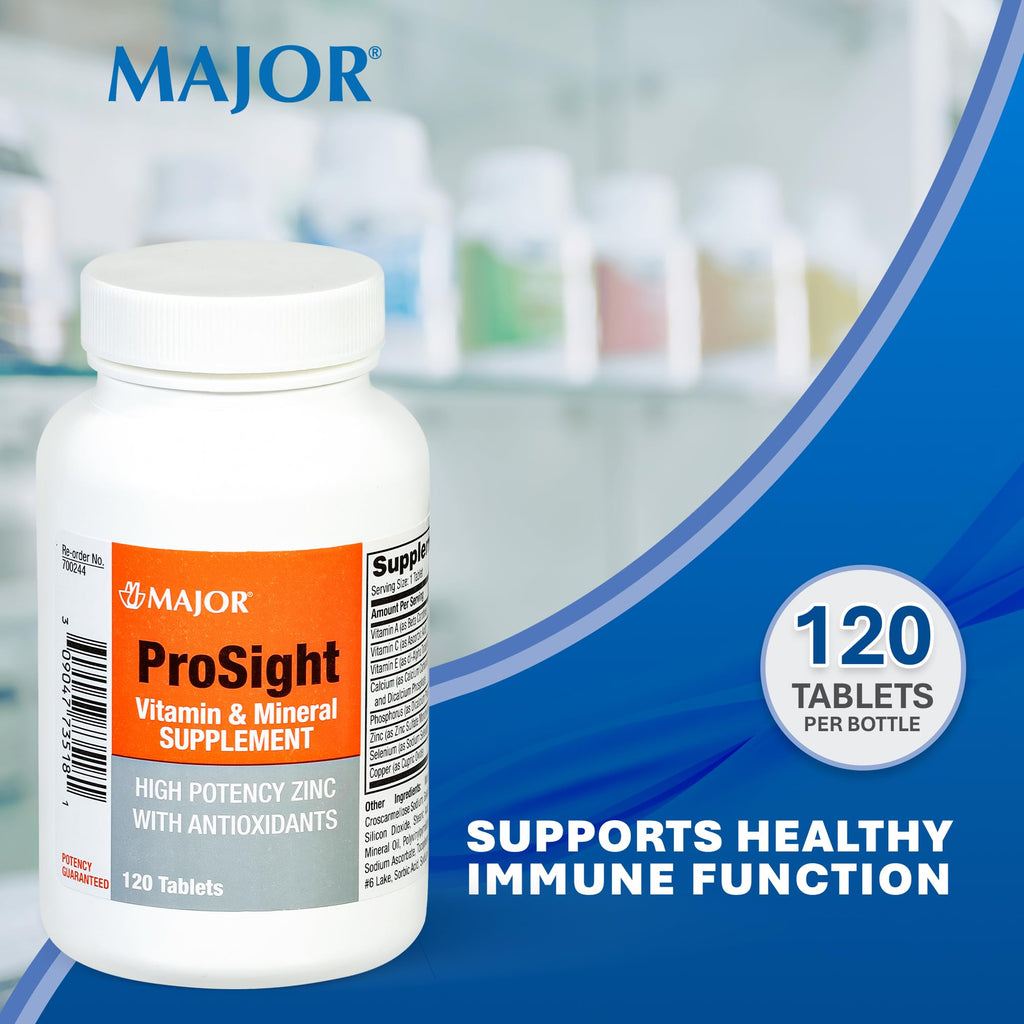 MAJOR ProSight Daily Multivitamin for Men & Women – 120 Tablets