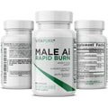Male AI Rapid Burn – GLP-1 Optimized Thermogenic Fat Burner for Men | 60 Capsules