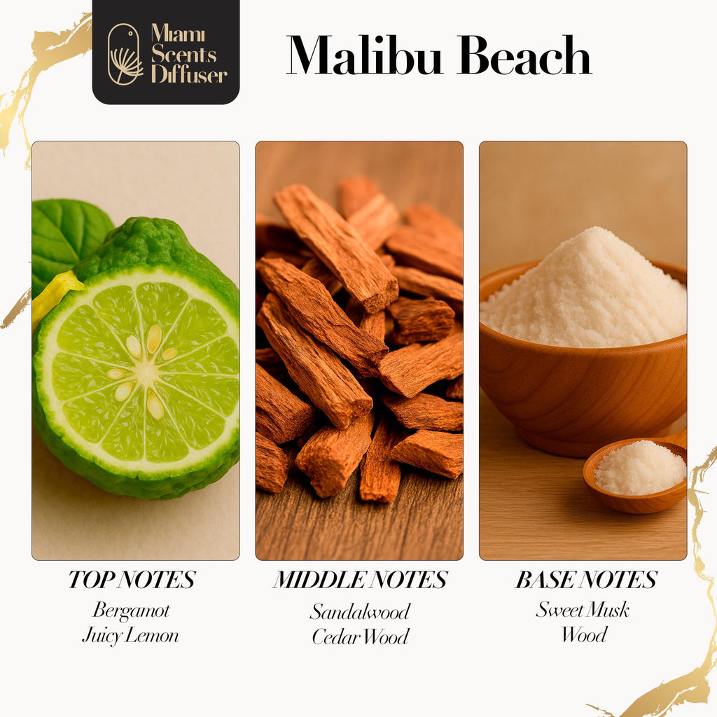 Malibu Beach Scent – Four Seasons Inspired Essential Oils (4 oz / 120 ml)