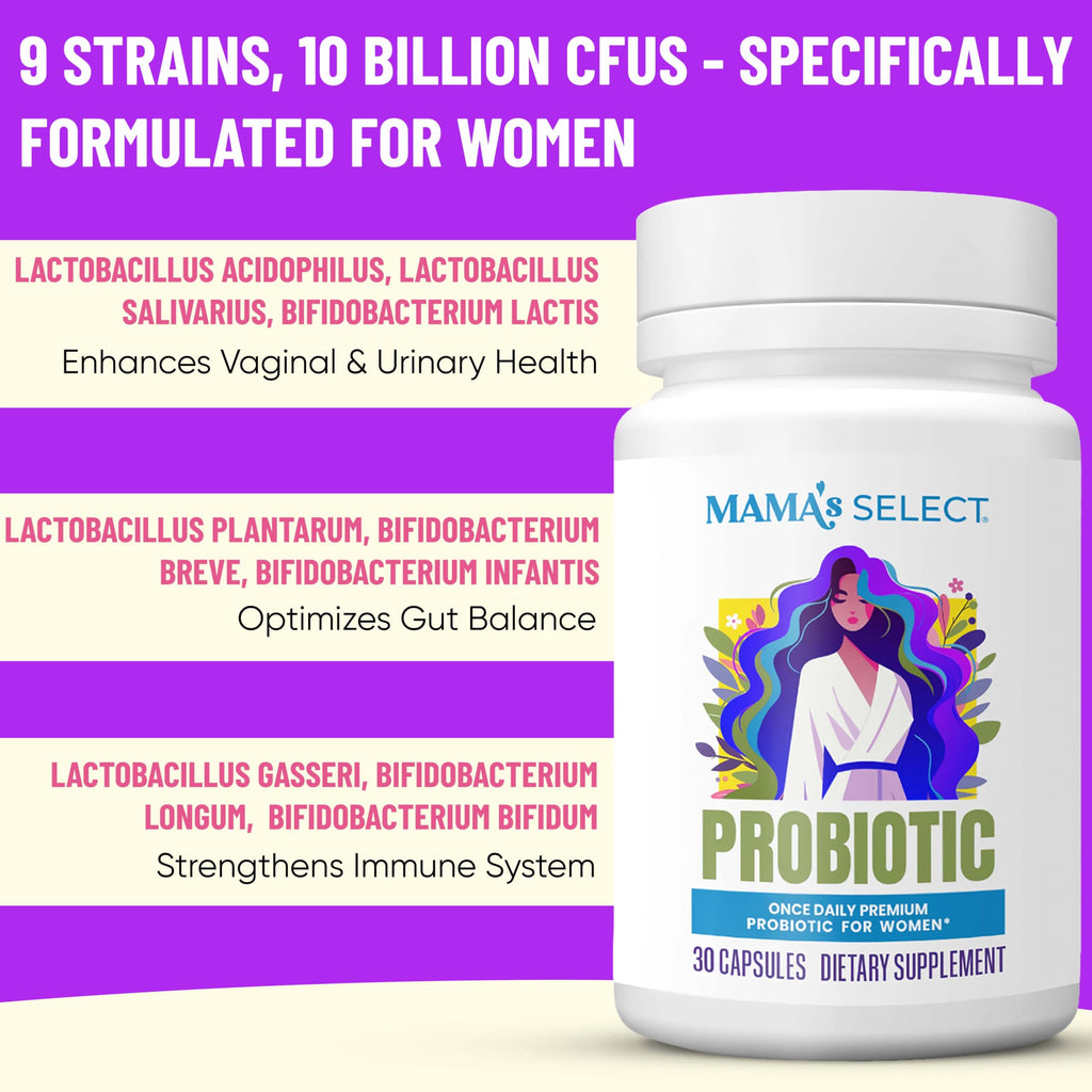 Mama's Select Prenatal Probiotics – Pregnancy & Postpartum Support