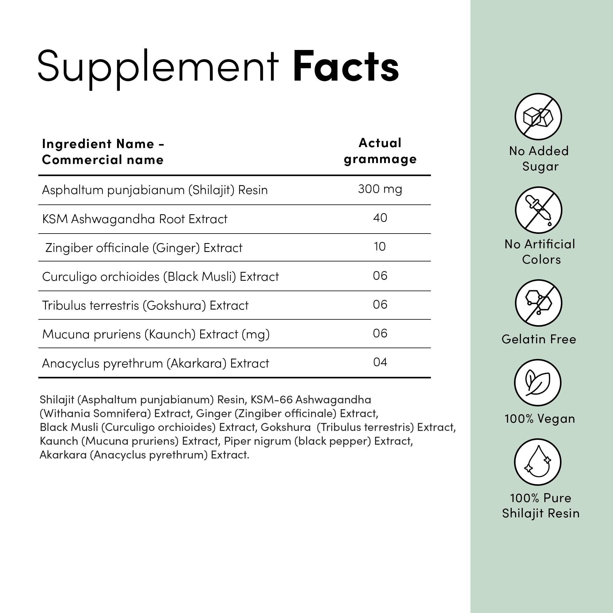 Man Matters Himalayan Shilajit Gummies – Lab Tested, Sugar-Free, Ashwagandha & Gokshura | 60 Gummies