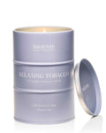 M&SENSE Tobacco Scented Candle – Large 21.6oz Natural Soy, 120h Burn