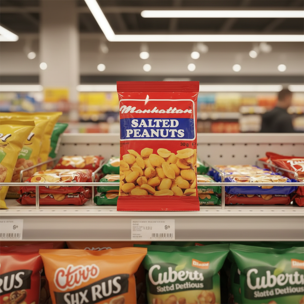 30 x Manhattan Salted Peanuts 30G