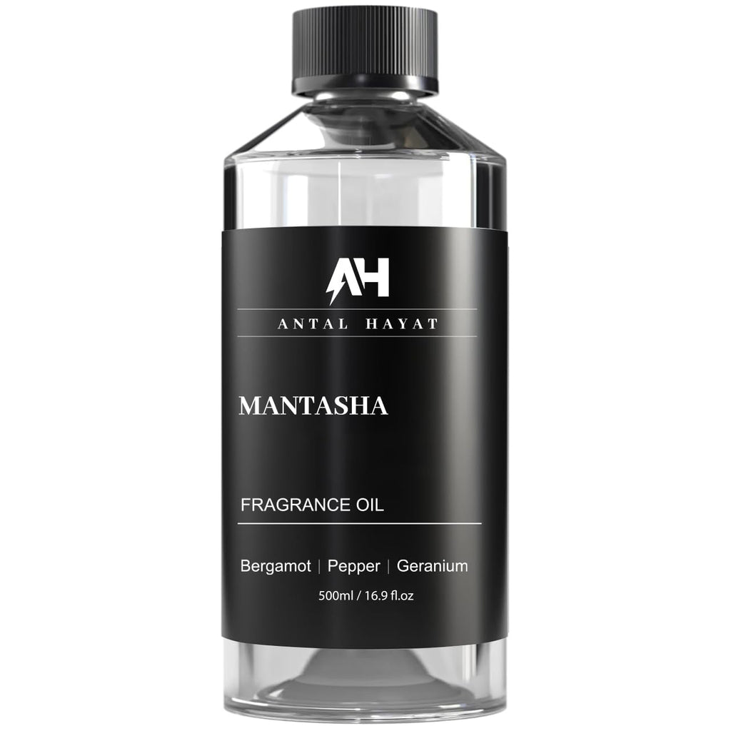 Mantasha 500ml Diffuser Oil – Sauvage-Inspired Bergamot, Pepper & Geranium