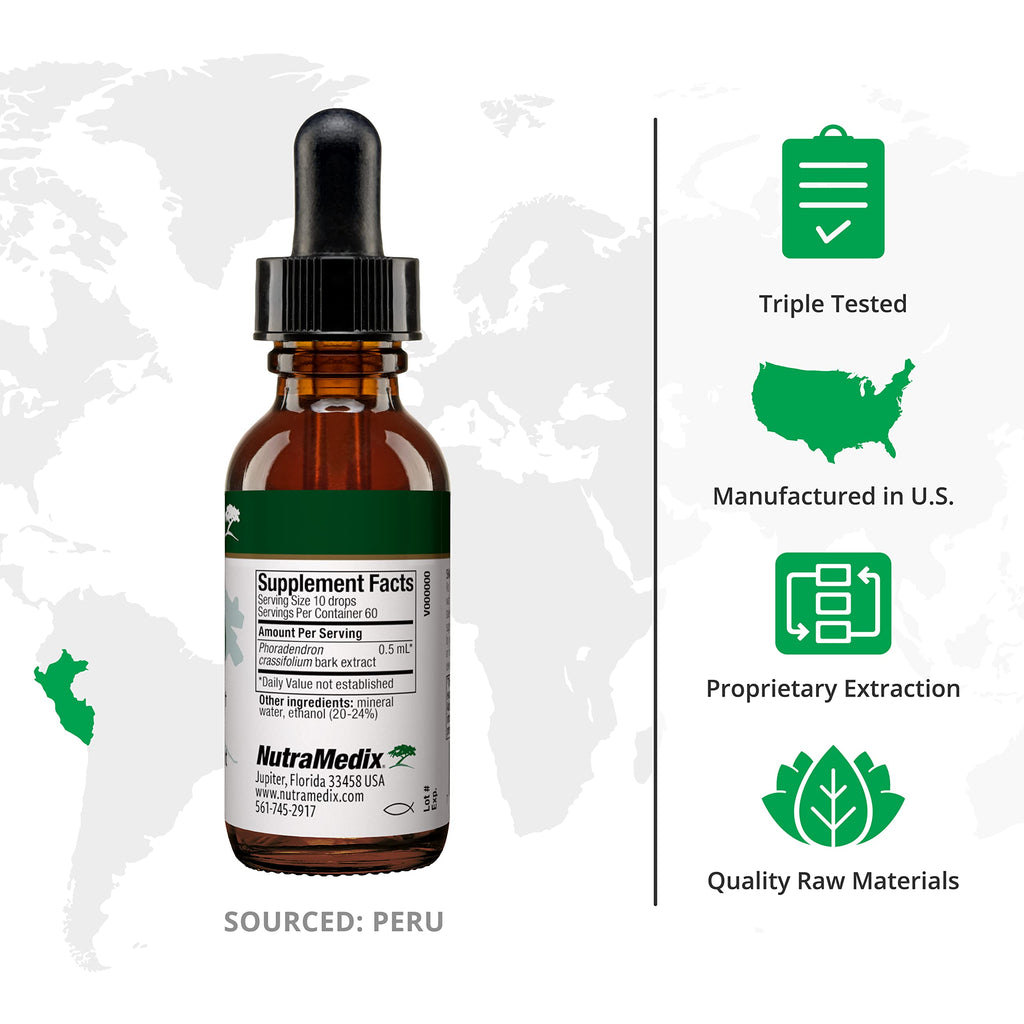 NutraMedix Mapalo Herbal Extract – Cognitive Support & Detox (1oz/30ml)
