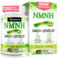 Mapurwn NMNH NMN Supplement 500mg | NAD+ Booster for Aging, Energy & Focus | 120 Count