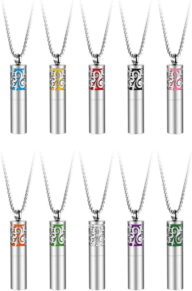 Maromalife Essential Oil Necklace for Women | 316L Stainless Diffuser