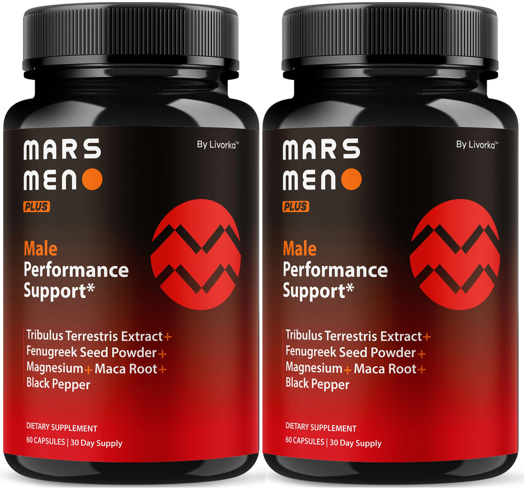 Mars Men Plus – 2 Pack Natural Support Capsules | Premium Multivitamin