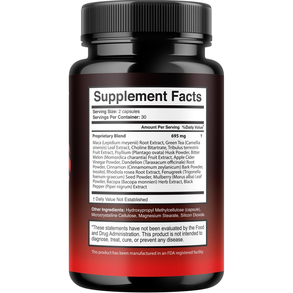 Mars Men Pro Official Supplement – Natural Support Capsules, 60 Capsules