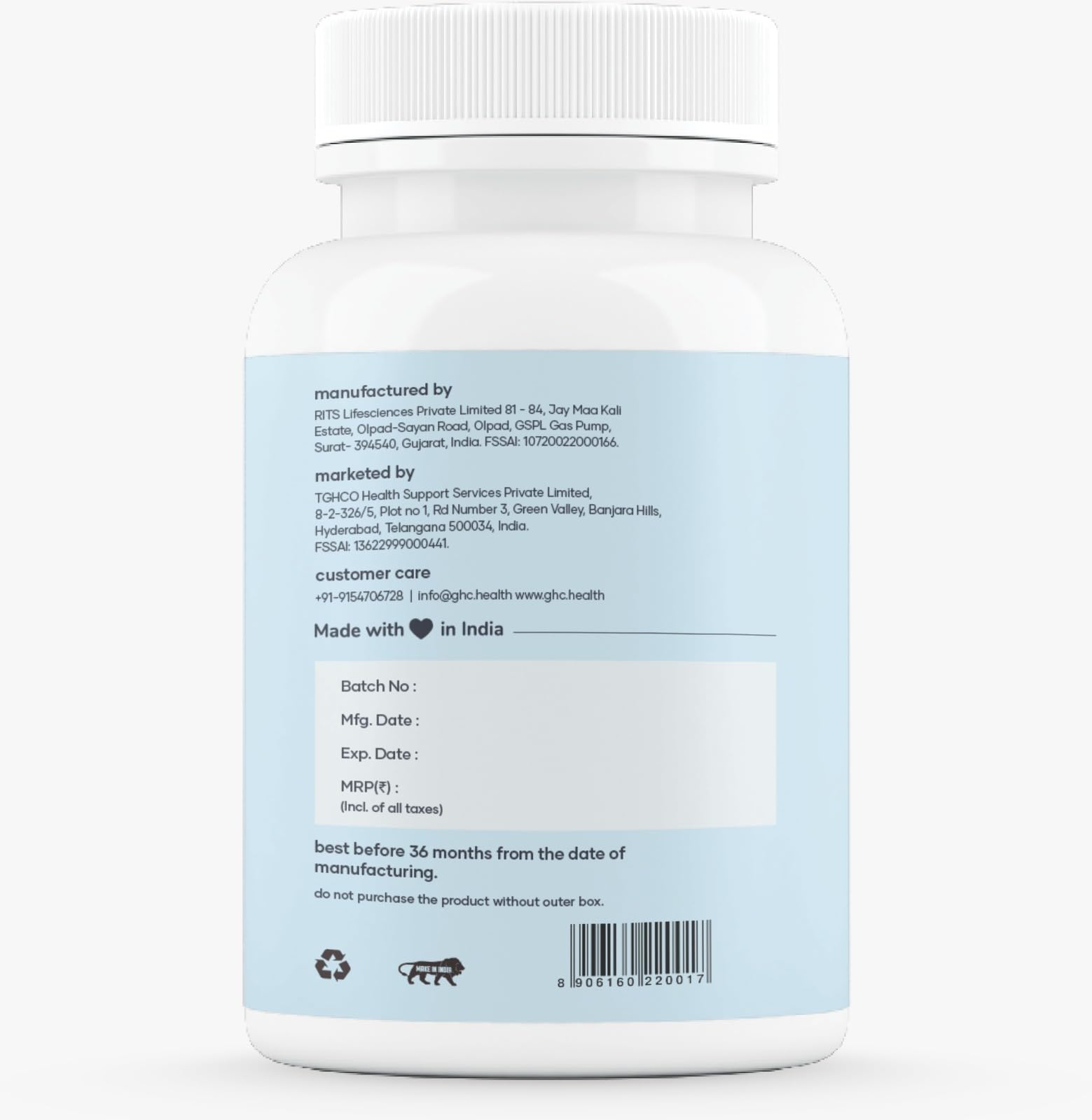 Mars Surgemax Natural Capsules with Shilajit & Safed Musli | Supports Energy, Strength & Immunity | 60 Capsules | Pack of 1