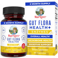 MaryRuth Organics Gut Flora Health+ Enzymes | 60 Capsules | Probiotic Digestive Enzymes