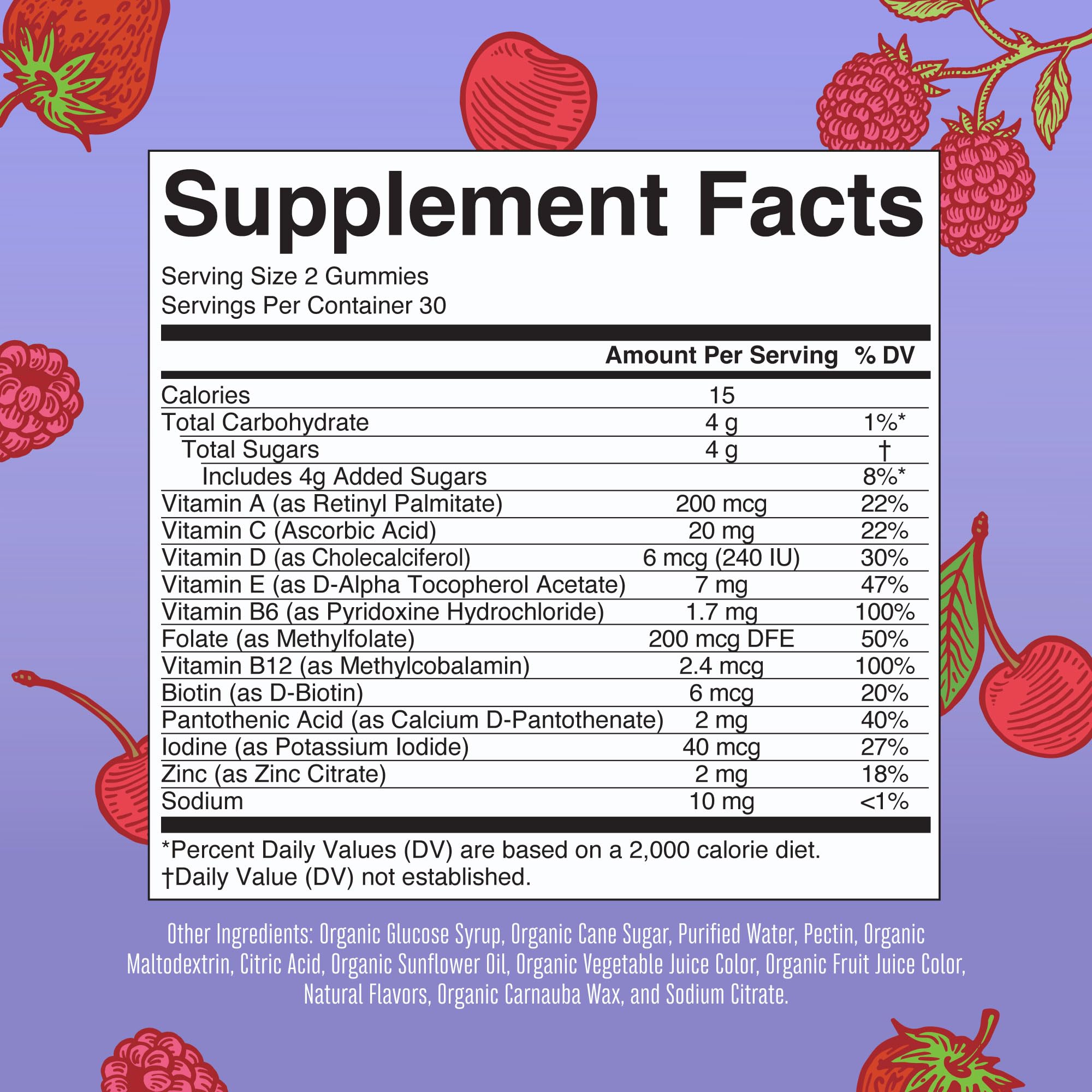 MaryRuth Organics Kids Multivitamin Gummies | 60 Count | Vegan | For Ages 4+ | 2 Gummies Daily