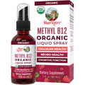 MaryRuth Organics Vitamin B12 Liquid Spray | Vegan, USDA Organic, 720 mcg | 1 fl oz