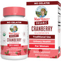 MaryRuth Organics Organic Cranberry Gummies - 500mg Cranberry + D-Mannose for Urinary Health | USDA Organic | Vegan | 30 Servings