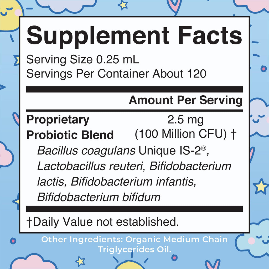 MaryRuth Organics USDA Organic Infant Liquid Probiotic Drops – 125 Servings | Baby Probiotic Drops