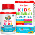 MaryRuth Organics Kids Multivitamin Gummies – 60 Count, Sugar Free, Vegan, Ages 2+, 1 Gummy/Day