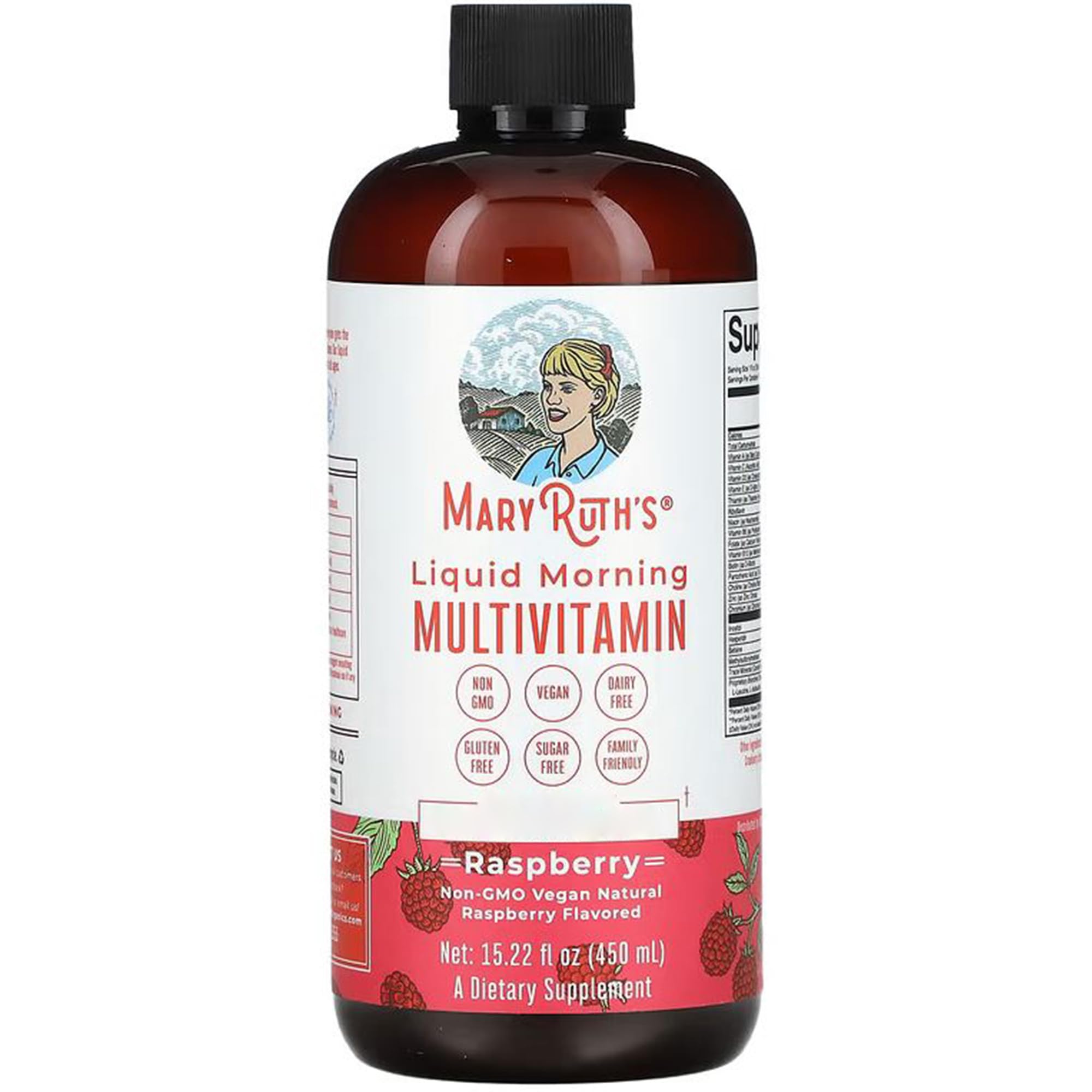 MaryRuth Organics Liquid Multivitamin – Women, Men & Kids | Vegan, Non-GMO, Gluten Free