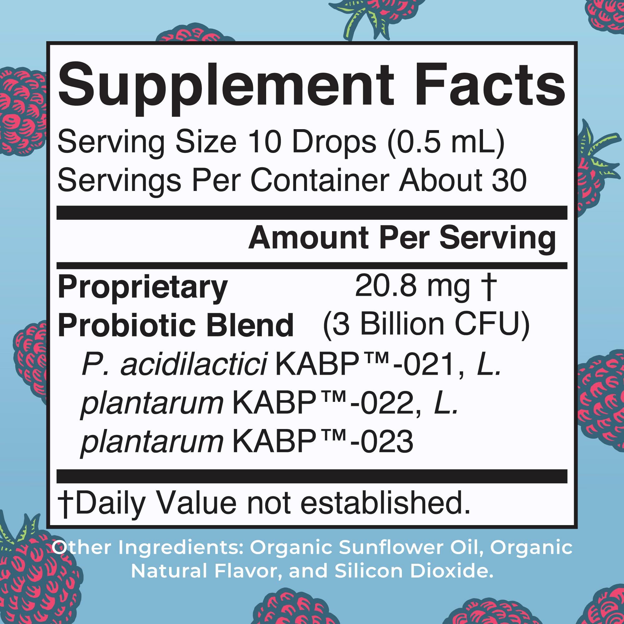 MaryRuth Organics USDA Organic 40+ Women's Probiotic Drops | Digestive Health & Stress Support