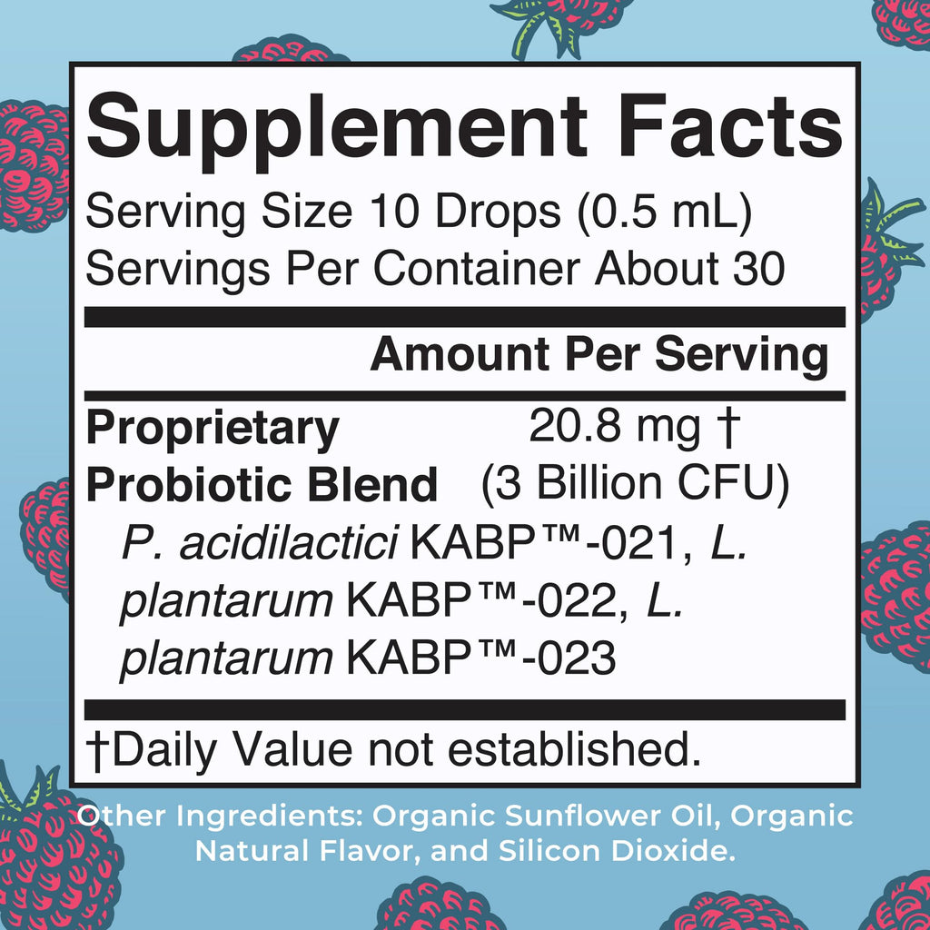 MaryRuth Organics USDA Organic 40+ Women's Probiotic Drops | Digestive Health & Stress Support