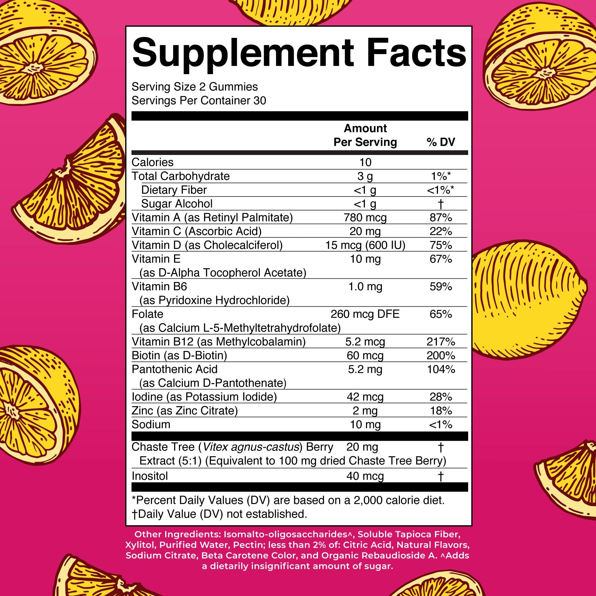 MaryRuth Organics Sugar Free Vegan Vitamin Gummy – Immune Support (60 Count)