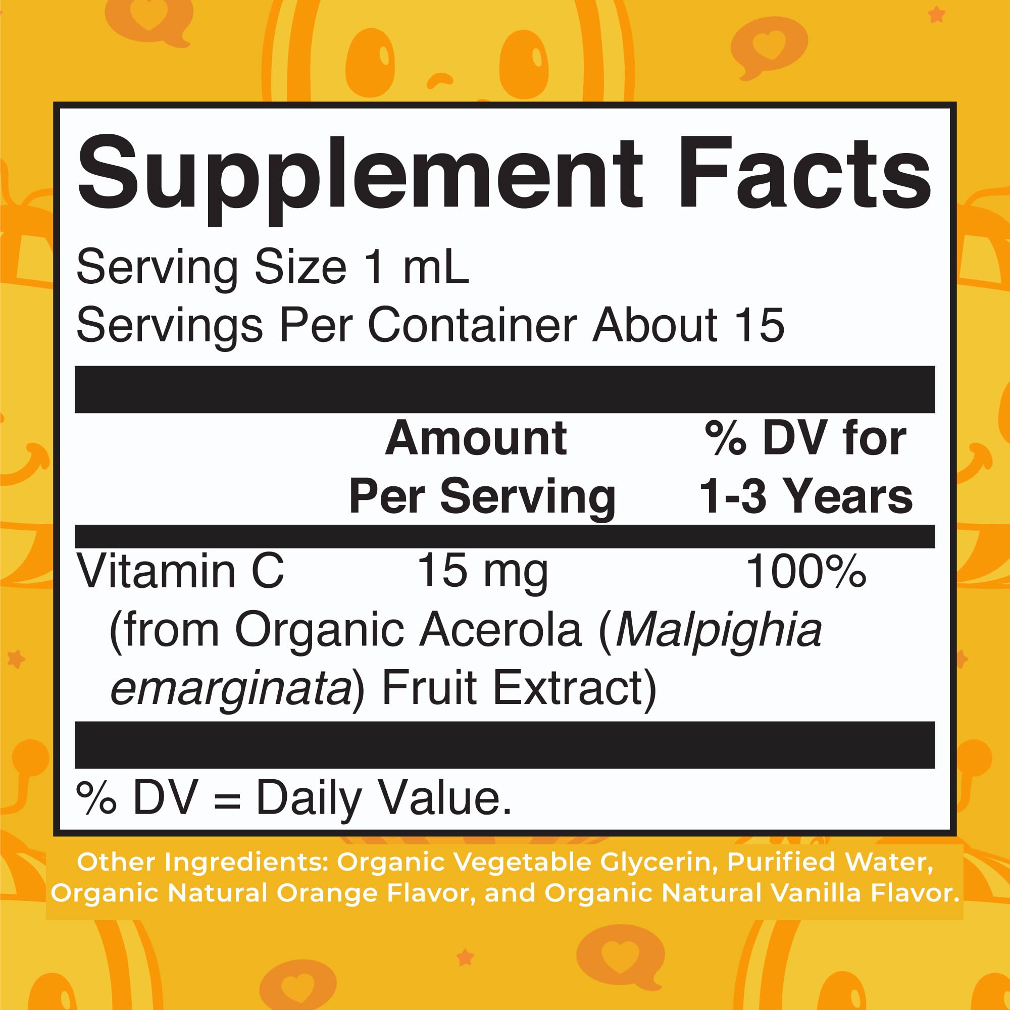 MaryRuth Organics Toddler Vitamin C Drops – USDA Organic Vitamin C Liquid for Ages 1-3 | Immune Support, Vegan & Non-GMO | 15 Servings