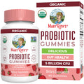 MaryRuth Organics USDA Organic Probiotic Gummies – 5 Billion CFU, 60 Count | Probiotics for Women & Men, Digestive Health & Gut Comfort