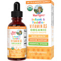 MaryRuth Organics USDA Organic Vitamin D Drops D3 for Infants & Toddlers | Sugar Free, Gluten Free, Non-GMO