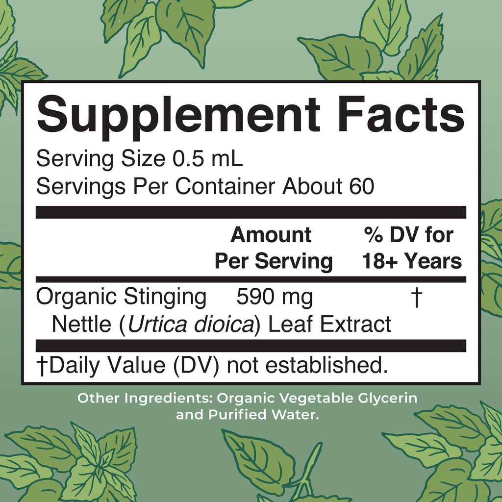 MaryRuth Organics Stinging Nettle Leaf Extract – Detox Drops, USDA Organic, Vegan
