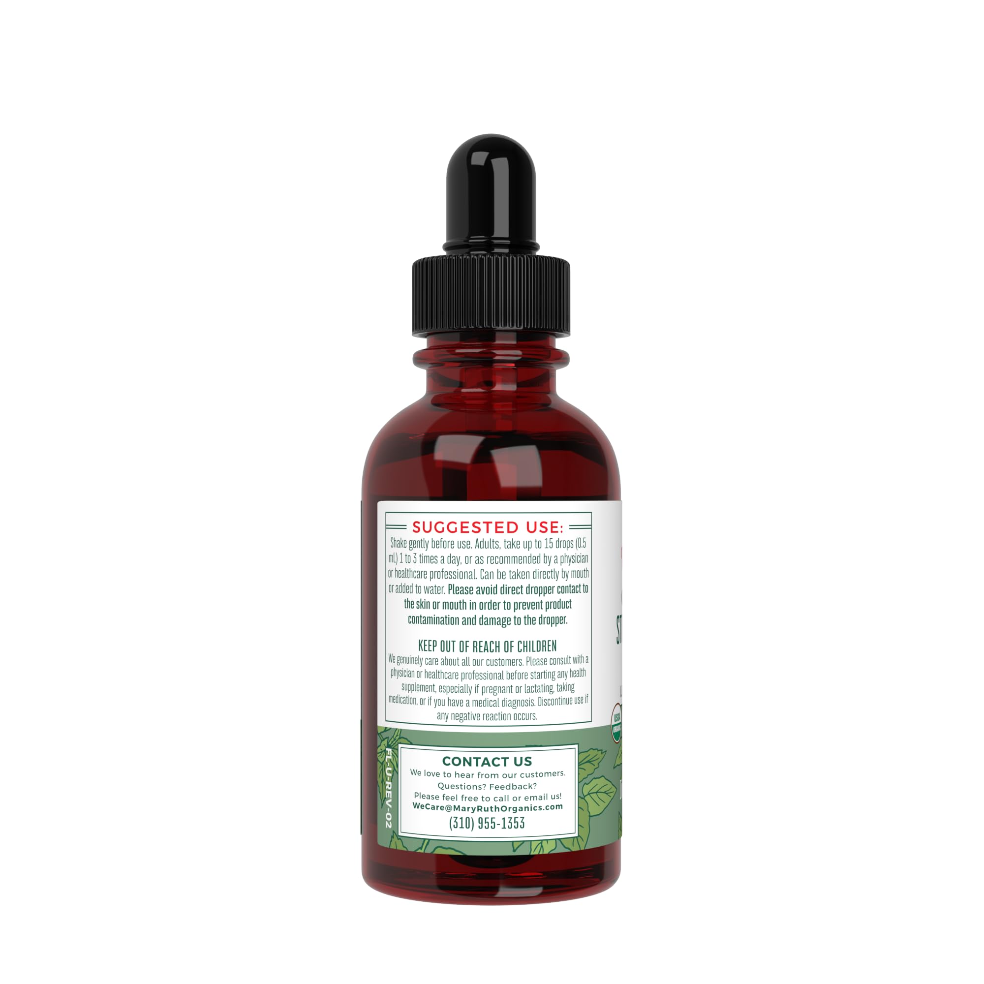 MaryRuth Organics Stinging Nettle Leaf Extract – Detox Drops, USDA Organic, Vegan