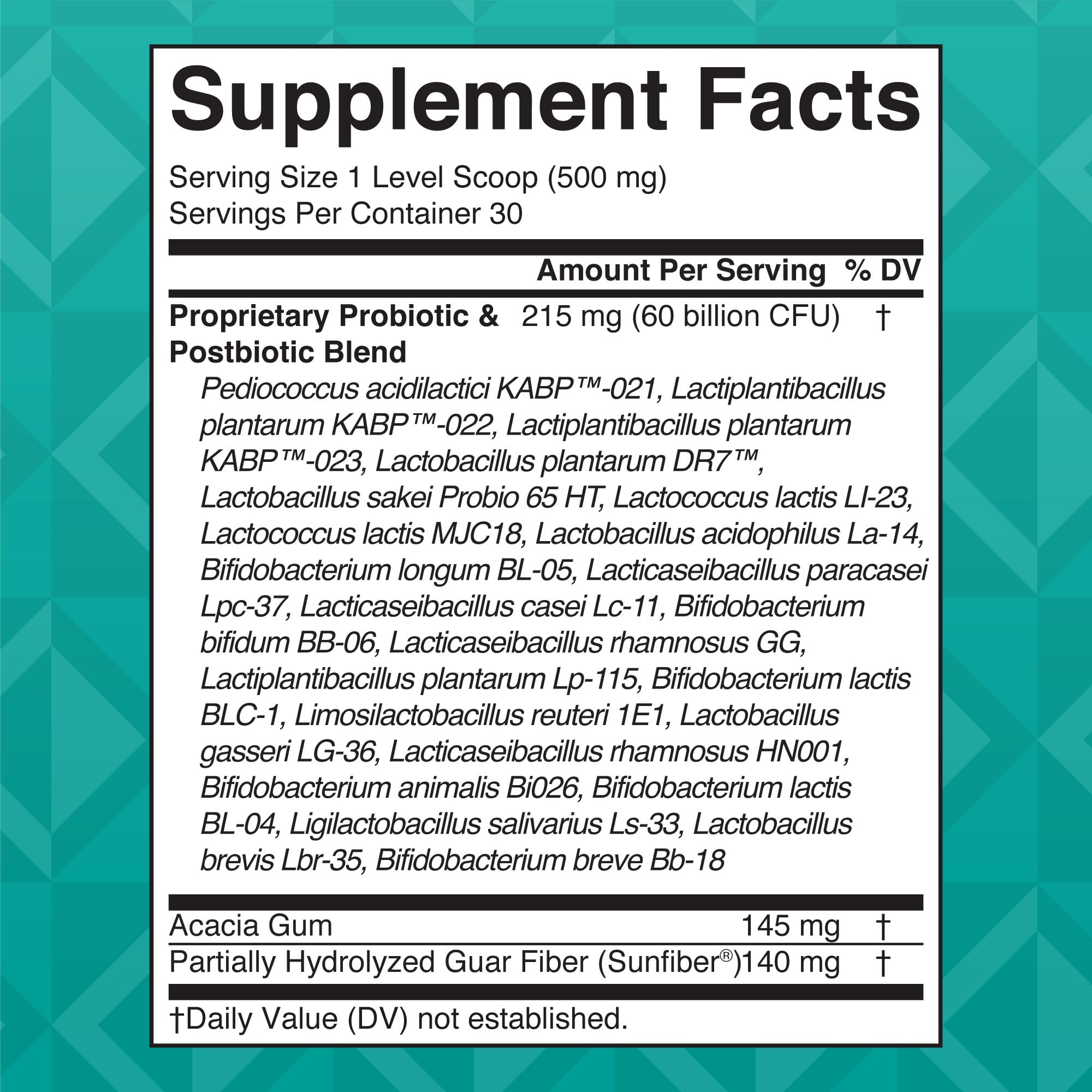 MaryRuth’s 3-in-1 Gas & Bloat Probiotic Powder | 60B CFU, 23 Strains