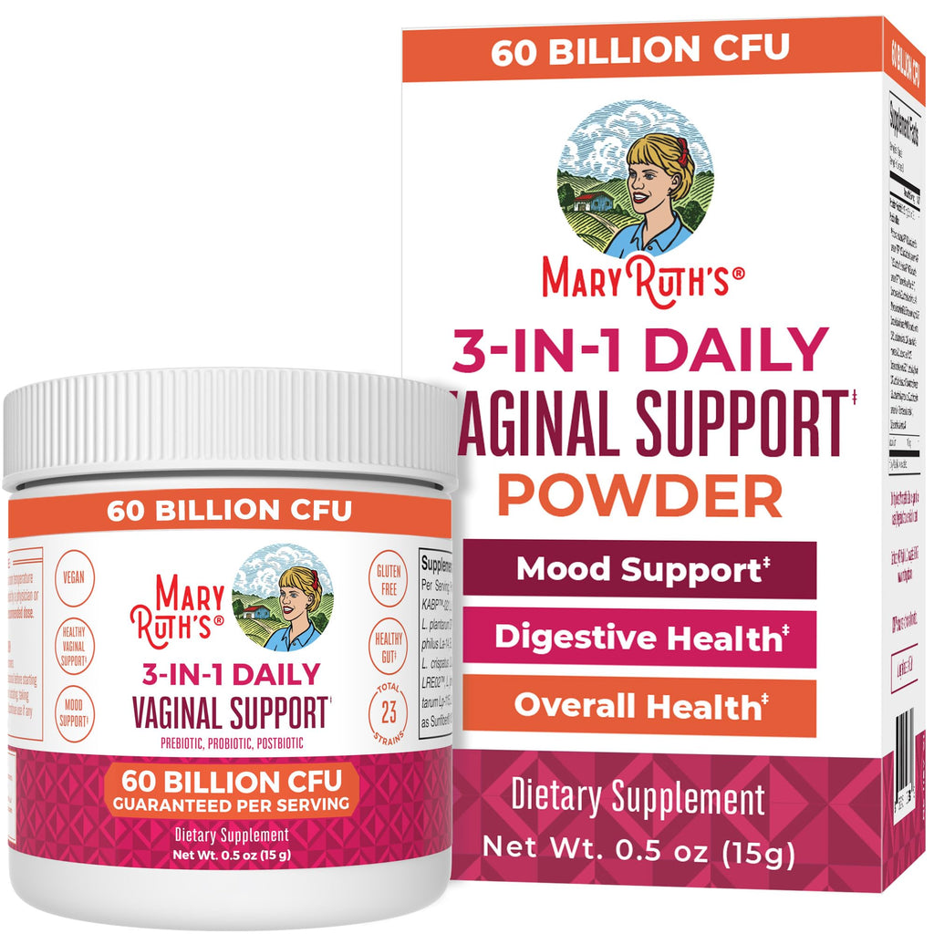 MaryRuth's 3-in-1 Probiotics for Women | Vaginal Health & Gut Microbiome | Vegan