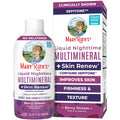 MaryRuth's Liquid Nighttime Multimineral + Skin Renew | Sepitone, No Melatonin, Vegan, 15 Servings