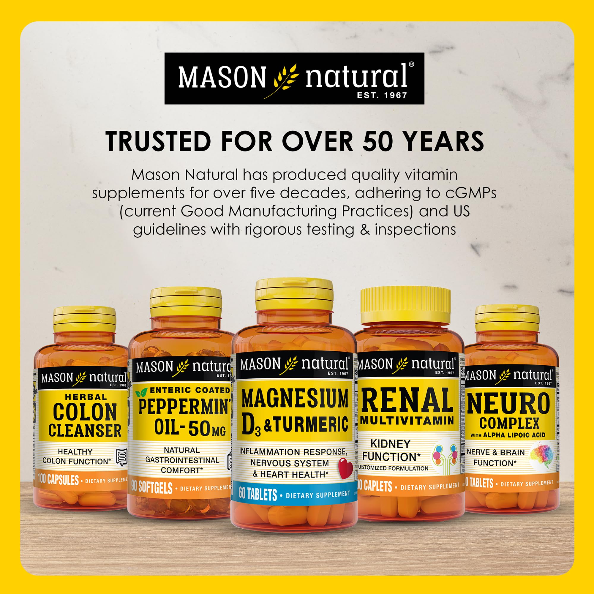 Mason Natural Vitamin B12 1000 mcg Quick Dissolve Tablets | Fast Absorption, Supports Energy & Nerve Function, 100 Tablets