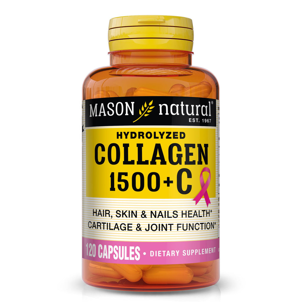 Mason Natural Collagen 1500mg with Vitamin C, Biotin & Calcium | Hair & Nails