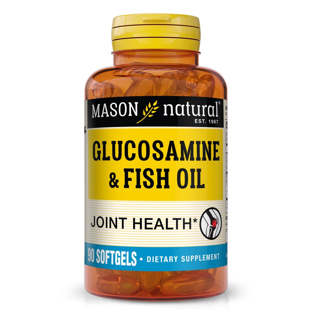 Mason Natural Glucosamine & Fish Oil - Joint Support, 1 Month Supply