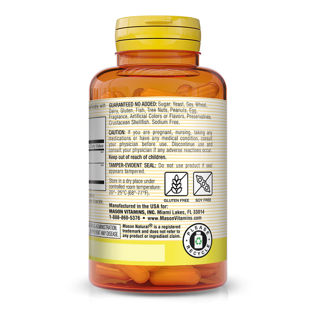 Mason Natural Milk Thistle & Cranberry Liver & Kidney Cleanser – 60 Capsules
