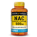Mason Natural NAC 500 mg - 60 Capsules | Immune Support & Cellular Health