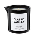Massage Oil Candle for Men – Ultra Hydrating 8.1oz Classic Vanilla
