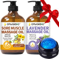 Massage Oil for Therapy - Ginger, Arnica & Lavender Oils